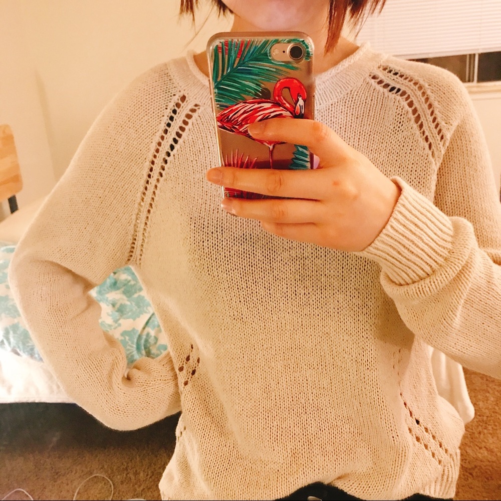 Jcrew knit sweater, size M